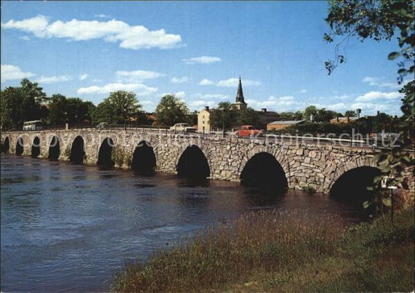 Karlstad Varmlands Lan Steinbrücke