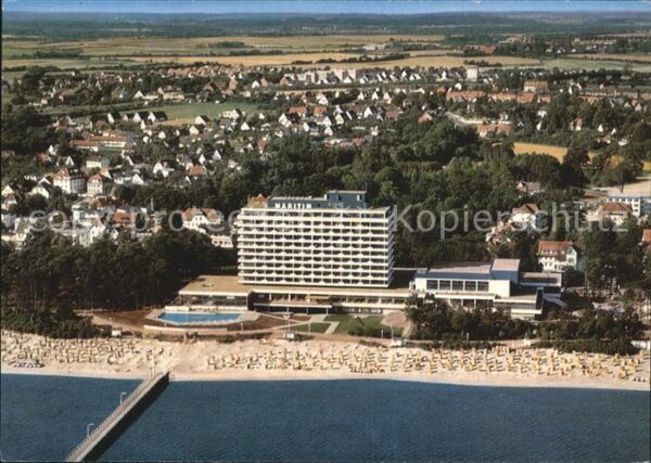 Timmendorfer Strand Fliegeraufnahme mit Strand