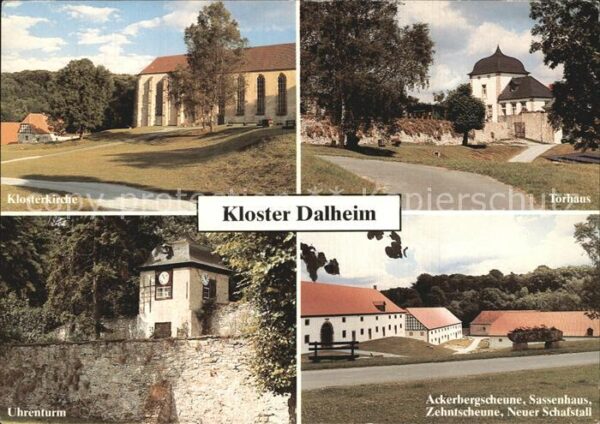 Dalheim Bueren Torhaus Uhrenturm Klosterkirche Ackerbe