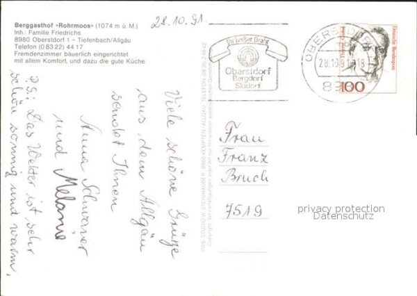 Oberstdorf Berggasthof Rohrmoos – Bild 2