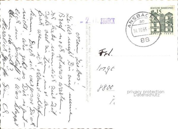 Ansbach Mittelfranken mit Karte – Bild 2