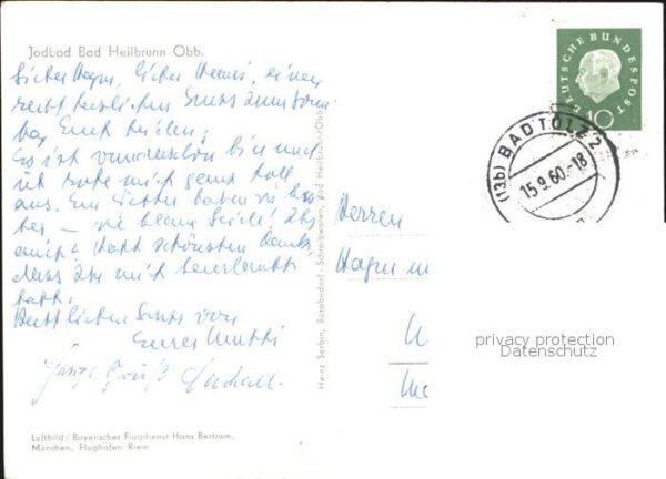 Bad Heilbrunn Fliegeraufnahme – Bild 2