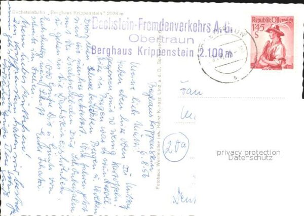 Obertraun Dachsteinbahn Berghaus Krippenstein – Bild 2