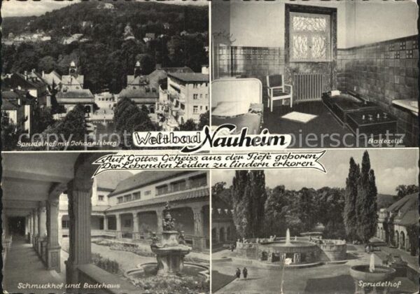 Bad Nauheim Sprudelhof Badezelle Schmuckhof