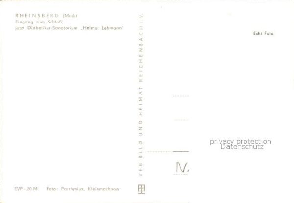 Rheinsberg Schlosseingang – Bild 2