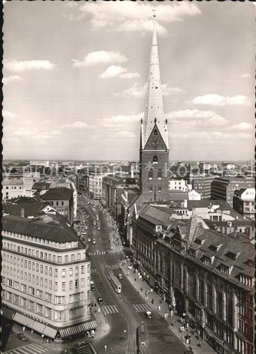 Hamburg Mönckebergstrasse Petrikirche