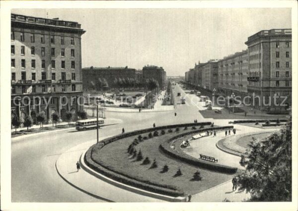 Leningrad St Petersburg Komsomol Square
