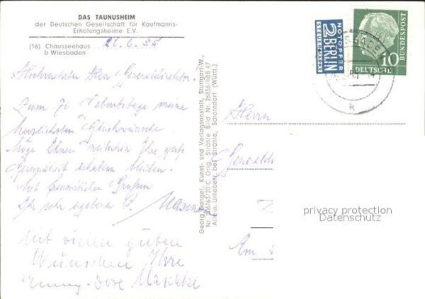 Wiesbaden Fliegeraufnahme Taunushaus – Bild 2