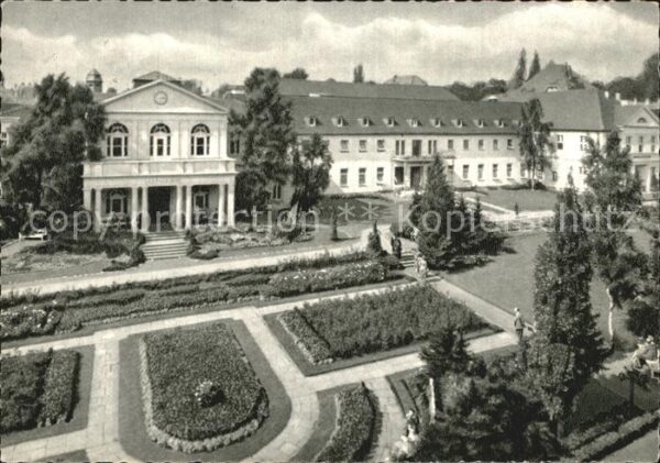 Bad Salzuflen Rosengarten mit Badehäusern