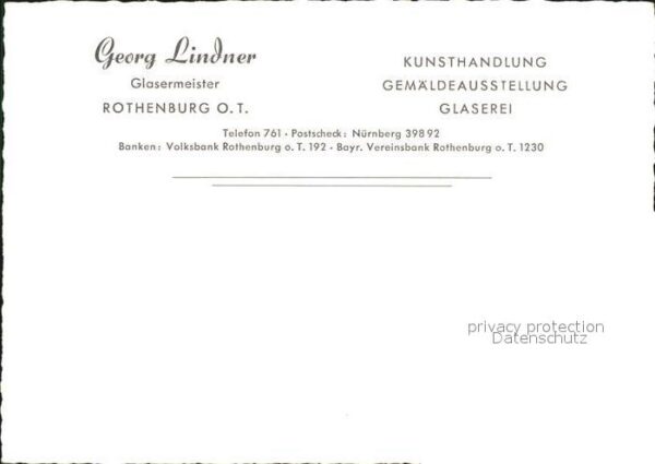 Rothenburg Tauber Herrengasse und Rothausturm – Bild 2