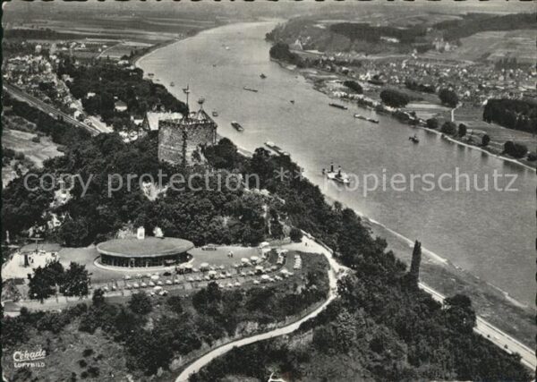 Bad Niederbreisig Fliegeraufnahme Burg Rheineck