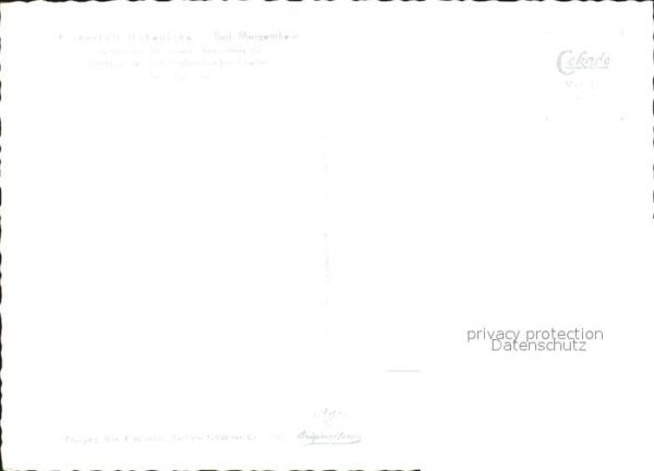 Bad Mergentheim Fliegeraufnahme Kuranstalt Hohenlohe – Bild 2