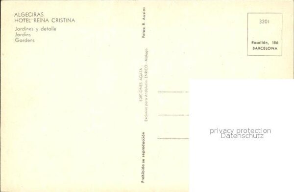 Algeciras Andalucia Hotel Reina Cristina – Bild 2