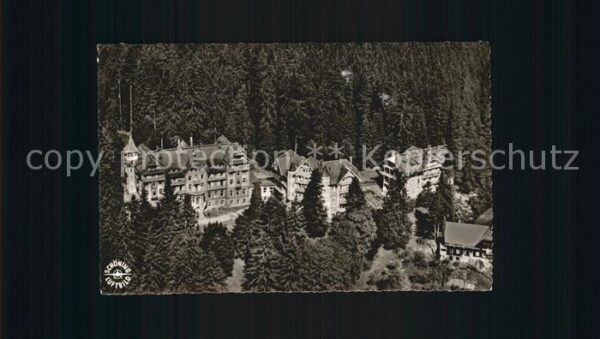 Villingen-Schwenningen Fliegeraufnahme Haus Tannenhöhe