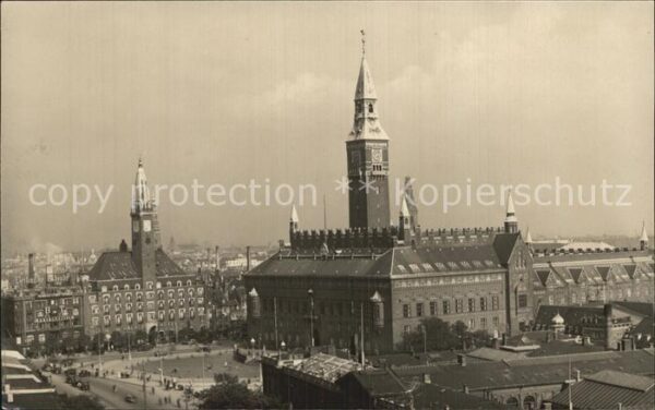 Kopenhagen Rathaus und Palace Hotel