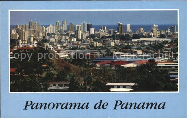 Panama City Panama Panorama