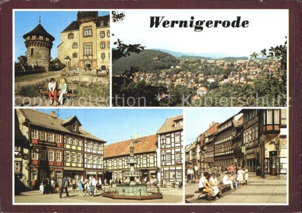 Wernigerode Harz Stadtteil Hasserode Markt Breite Strass