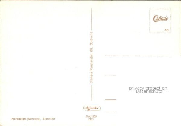 Norddeich Ostfriesland Sturmflut – Bild 2