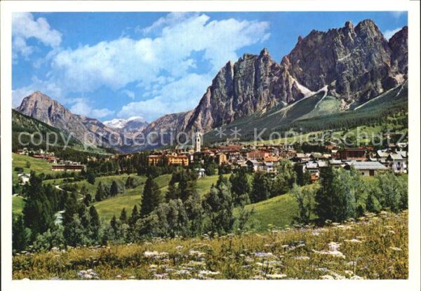 Cortina d Ampezzo Teilansicht