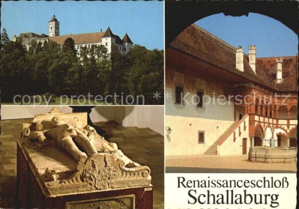 Loosdorf Renaissanceschloss Aussenansicht Arkade