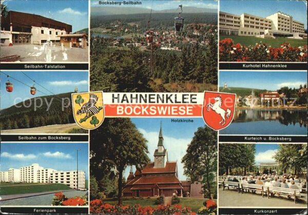 Hahnenklee-Bockswiese Harz Seilbahn Talstation Bocksberg Ferienpar