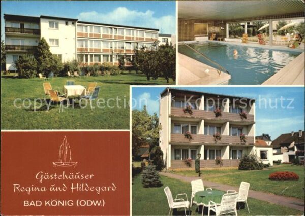 Bad Koenig Odenwald Gästehäuser Regina und Hildegart