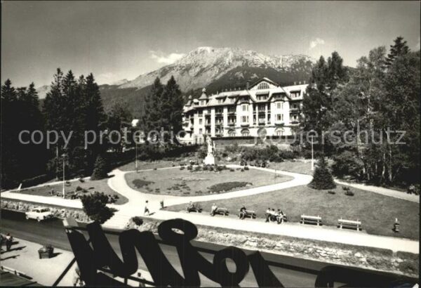 Vysoke Tatry Grand Hotel mit Slavkovsky