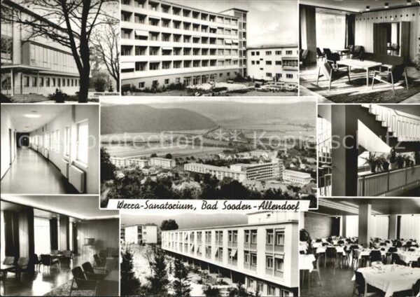 Bad Sooden-Allendorf Werra Sanatorium  Inneres und Aussenans
