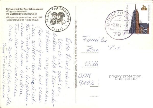 Gutach Schwarzwald Freilichtmuseum Vogtsbauernhof – Bild 2