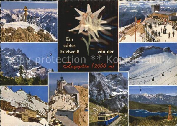 Zugspitze Panorama Seilbahn Edelweiss Gaststätte