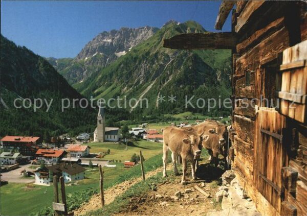 Kleinwalsertal Mittelberg und Widderstein