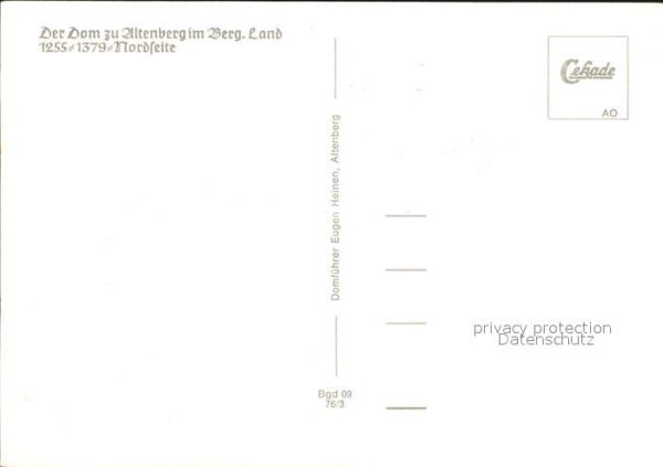 Altenberg Rheinland Dom – Bild 2