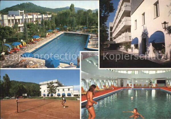 Abano Terme Hotel Ermitage Bel Air Schwimmbad Halle