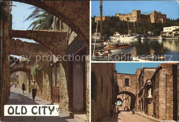 Rhodos Rhodes Aegaeis Altstadt