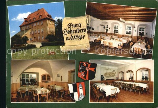 Hohenberg Eger Fürstenhaus mit Speisesaal Egerlandsaal