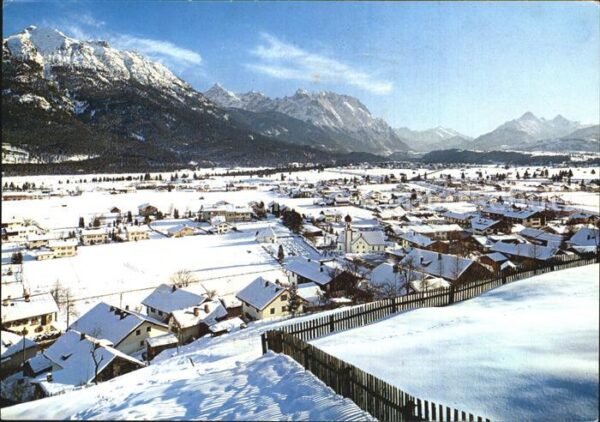 Wallgau Blick ins Isartal