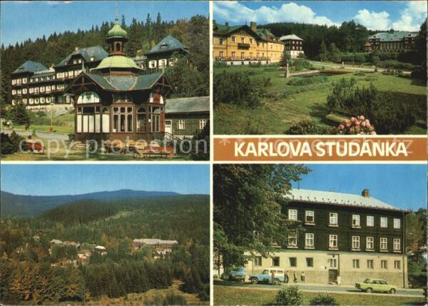 Karlova Studanka Teilansichten