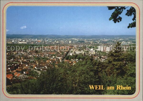 Weil am Rhein Panorama