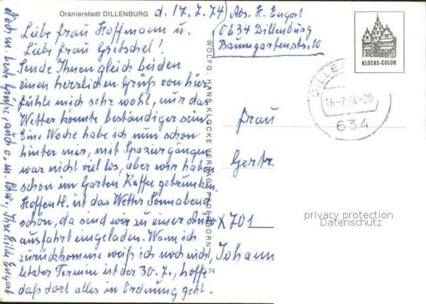Dillenburg Schwimmbad Kirche – Bild 2