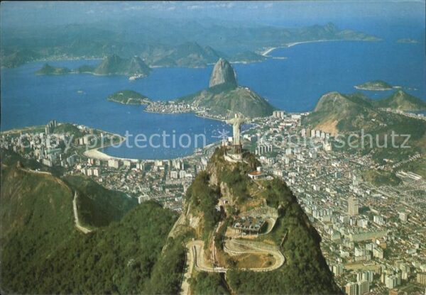 Rio de Janeiro Fliegeraufnahme