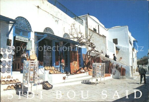 Sidi Bou Said Un etalage a la tunisienne