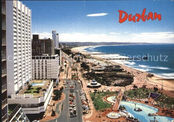 Durban South Africa Strandpromenade