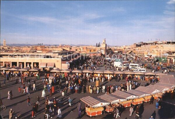 Marrakech Marrakesch Markt