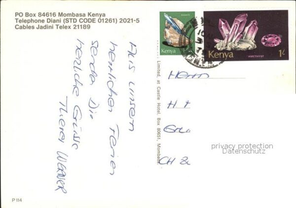 Mombasa Fliegeraufnahme Jadini Beach Hotel – Bild 2