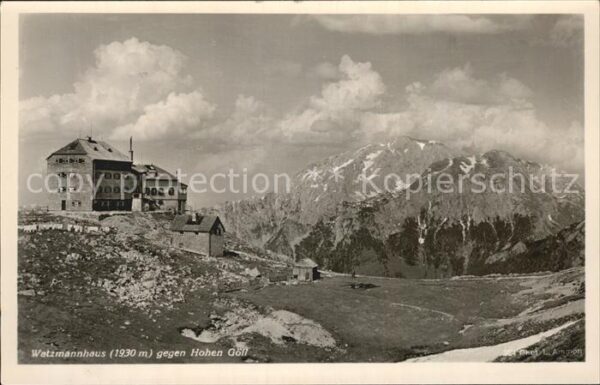 Watzmannhaus gegen Hohen Göll