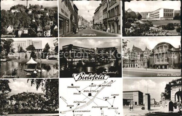Bielefeld Obernstrasse Theater Sparrenburg Oberns
