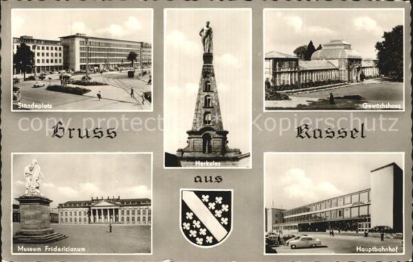 Kassel Herkules-Denkmal Gewächshaus Museum Stä