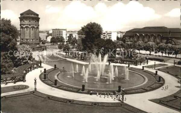 Mannheim Friedrichsplatz Wasserturm