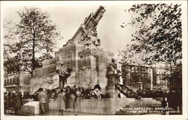 London Royal Artillery Memorial Hyde-Park-Corn