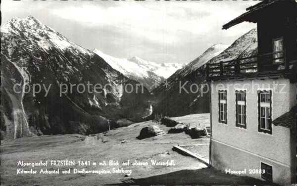 Salzburg Oesterreich Alpengasthof Filzstein Krimmler Achenta